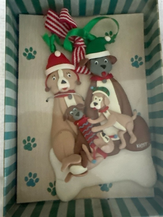 Other - Holiday Dog Ornament Plaque